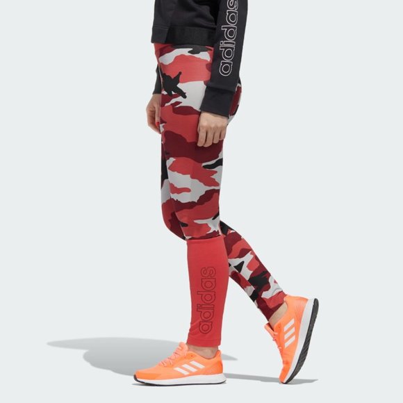 Adidas FL0179 Fast and  Confident Camo Leggings - Picture 1 of 3